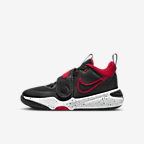 Nike team hustle d7 black and red hotsell